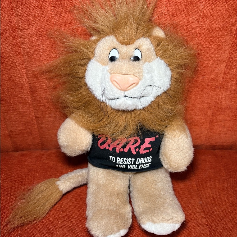 D.A.R.E America Lion Plush